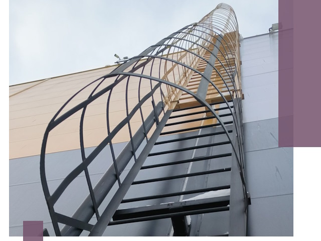 Изготовление и монтаж пожарных лестниц в Серове профессионально