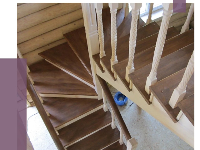 Реставрация деревянных лестниц в Серове от 4285 руб.