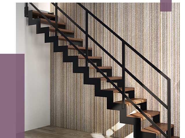 Изготовление металлических лестниц в Серове от 48460 руб. | ПРОЛЁТ-Срв