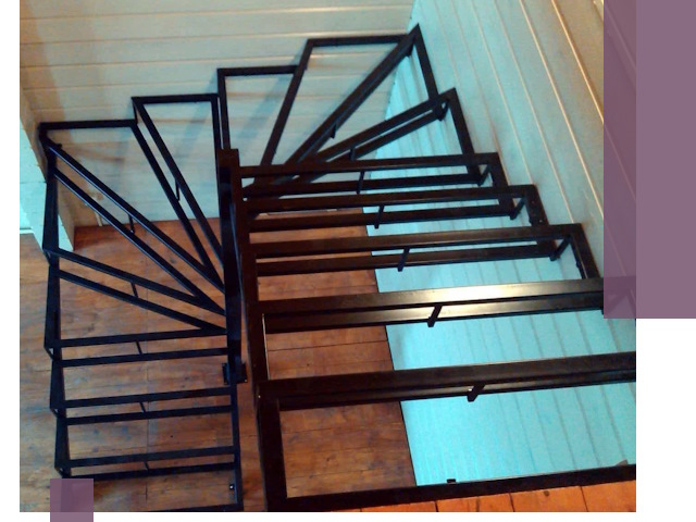 Изготовление металлических лестниц любой сложности в Серове