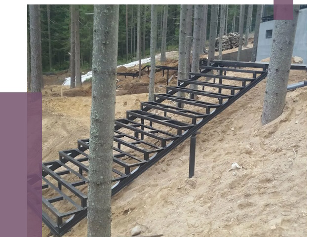 Монтаж металлических лестниц в Серове от 13518 руб. 