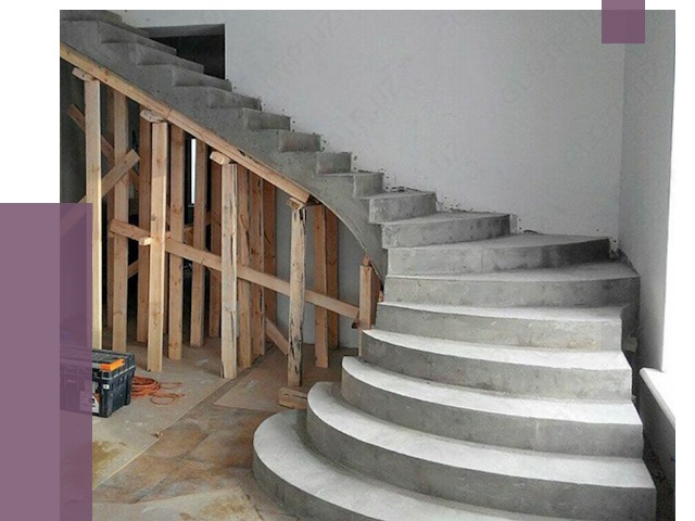 Изготовление бетонных лестниц под ключ в Серове от 19894 руб. | ПРОЛЁТ-Срв