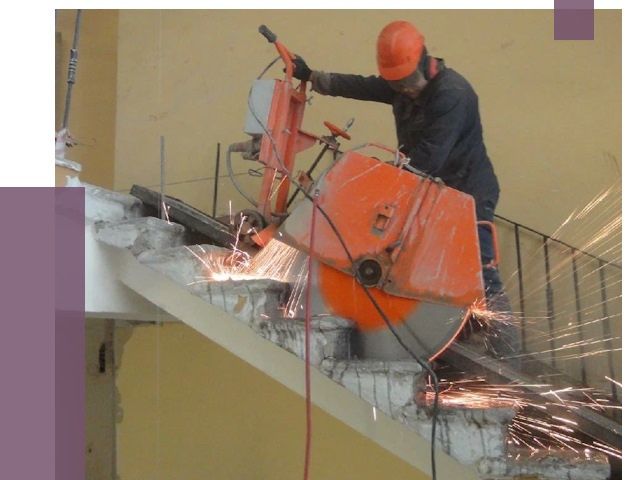 Демонтаж бетонных лестниц в Серове от 4591 руб. за м2 | ПРОЛЁТ-Срв