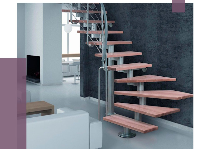 Модульные лестницы в Серове от 16833 руб. — купить в ПРОЛЁТ-Срв