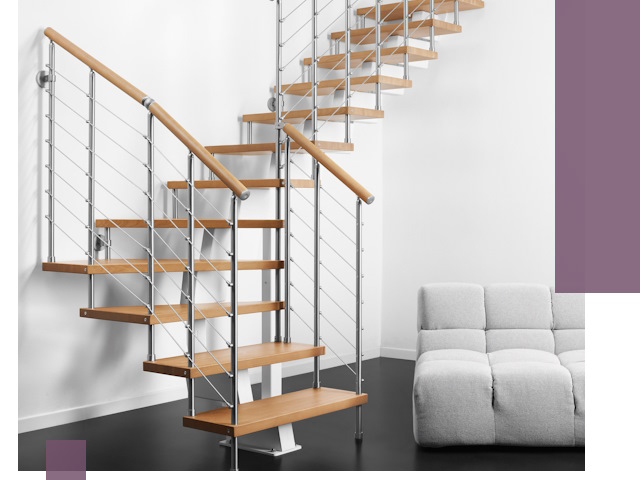 Модульные лестницы под ключ в Серове — монтаж и изготовление