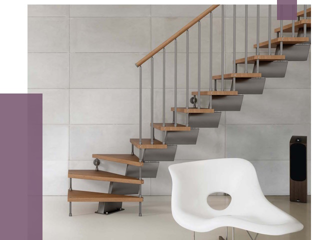 Монтаж модульных лестниц в Серове от 6325 руб. 