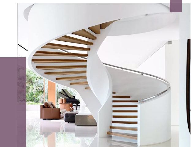 Винтовые лестницы в Серове под ключ от 48460 руб. | ПРОЛЁТ-Срв