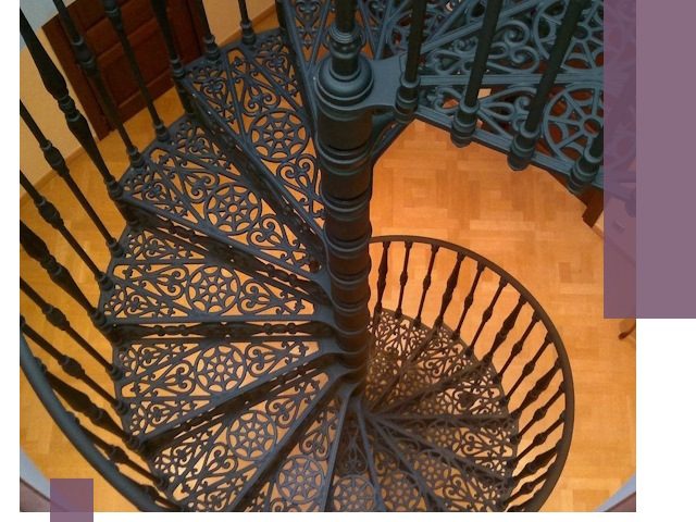 Винтовые лестницы под ключ в Серове: производство и монтаж