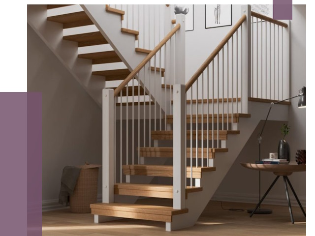 Маршевые лестницы в Серове от 38002 руб. — монтаж | ПРОЛЁТ-Срв