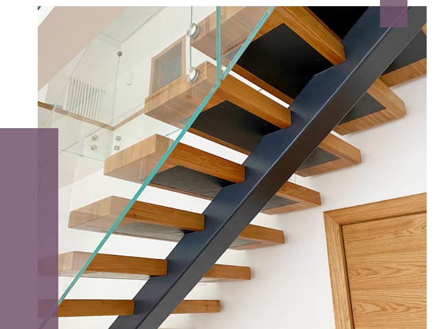 Лестницы на монокосоуре в Серове от 18874 руб. под ключ | ПРОЛЁТ-Срв