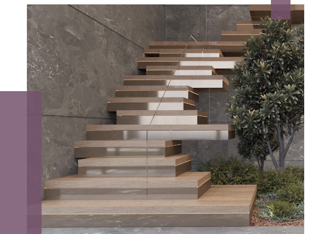 Современные лестницы в Серове от 13773 руб. | ПРОЛЁТ-Срв