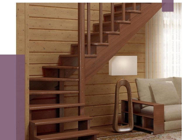 Лестницы эконом класса в Серове от 18211 руб. бюджетные решения