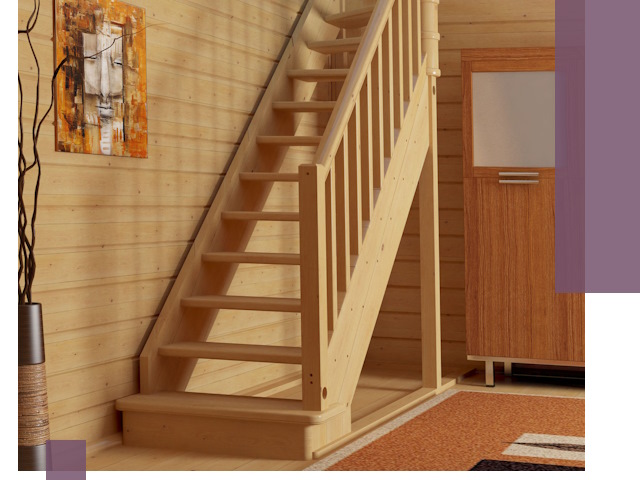 Лестницы эконом класса под ключ в Серове — недорого и быстро