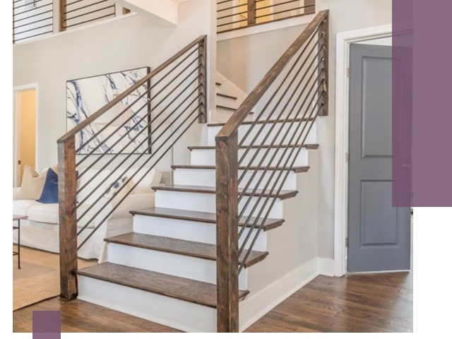 Лестницы для коттеджа под ключ в Серове — изготовление и монтаж