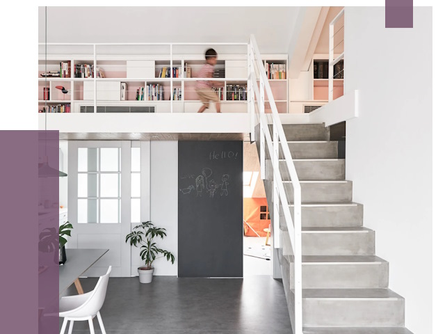 Лестницы для двухуровневой квартиры в Серове от 175985 руб. | ПРОЛЁТ-Срв