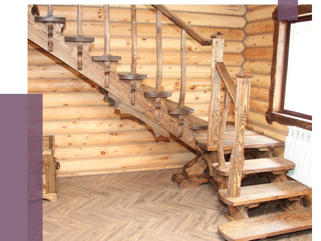 Лестницы в баню в Серове от 19078 руб. — изготовление | ПРОЛЁТ-Срв