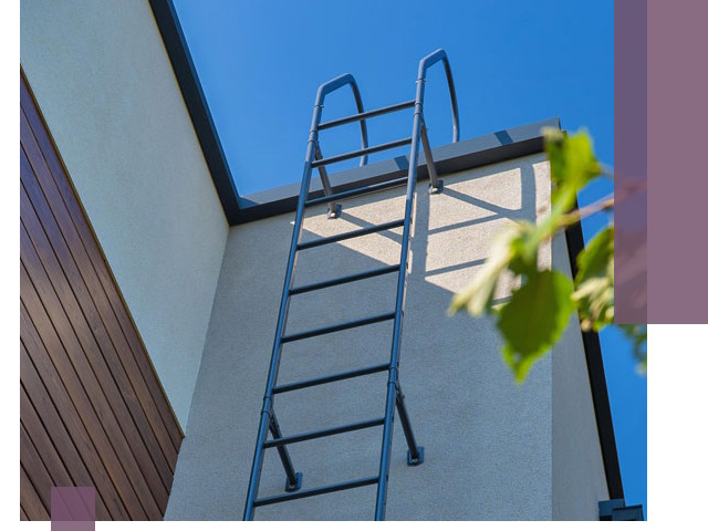 Лестницы на крышу в Серове — изготовление, монтаж, демонтаж