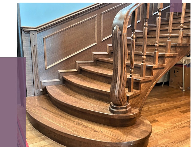 Дубовые лестницы под ключ в Серове от 175985 руб. — ПРОЛЁТ-Срв