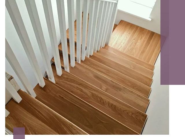 Лестницы из бука в Серове: изготовление, монтаж и демонтаж