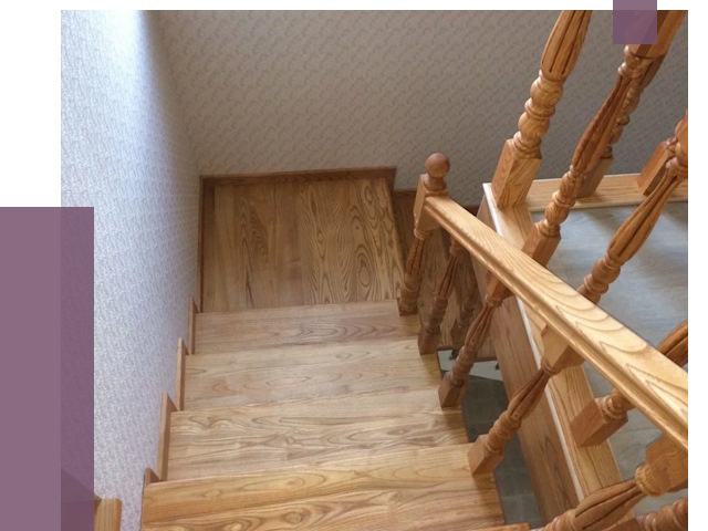 Сосновые лестницы в Серове под ключ от 8060 руб.  | ПРОЛЁТ-Срв