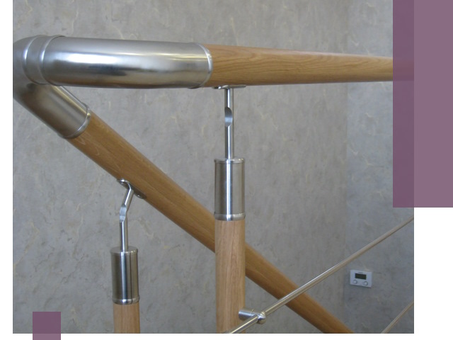 Комбинированные перила на заказ в Серове — монтаж и производство