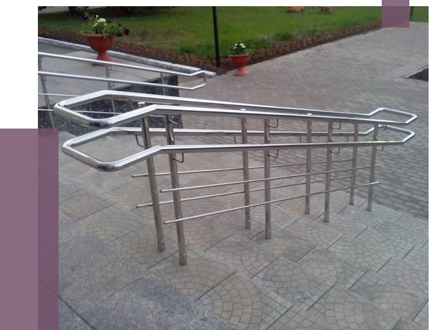 Перила для инвалидов в Серове от 7570 руб. под ключ | ПРОЛЁТ-Срв