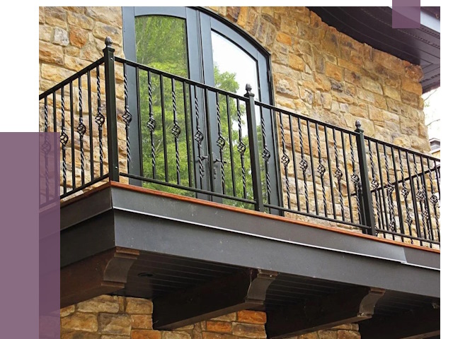 Балконные ограждения в Серове от 8009 руб. — купить | ПРОЛЁТ-Срв