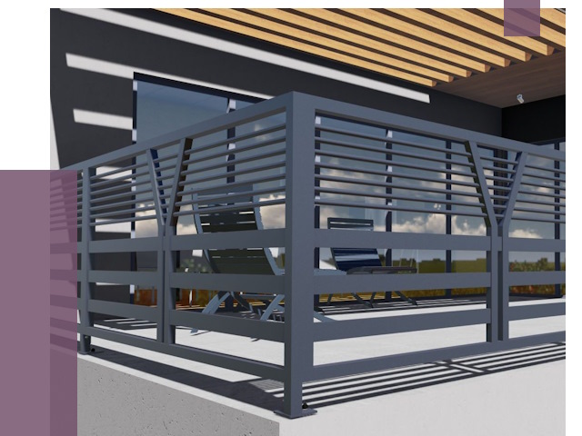 Изготовление балконных ограждений в Серове от 10712 руб. | ПРОЛЁТ-Срв