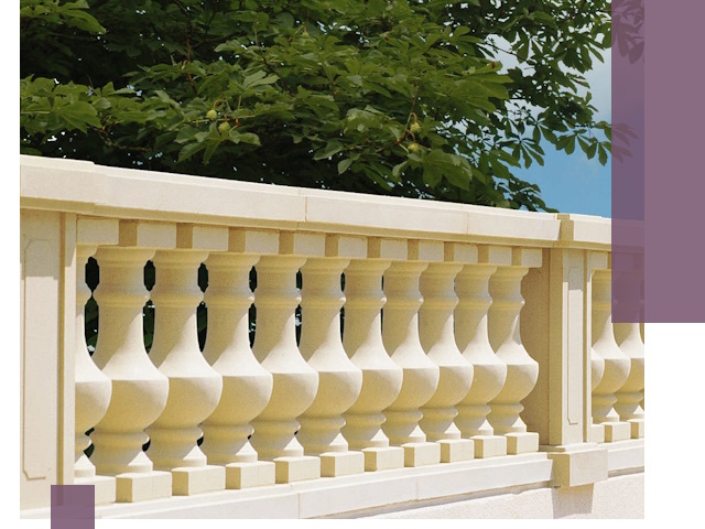 Установка балюстрады в Серове: изготовление и монтаж под ключ