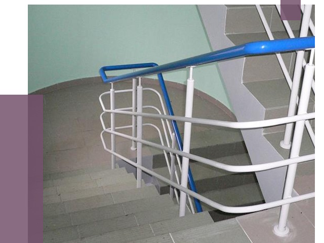 Перила в подъезде в Серове — установка и замена от 7396 руб. | ПРОЛЁТ-Срв