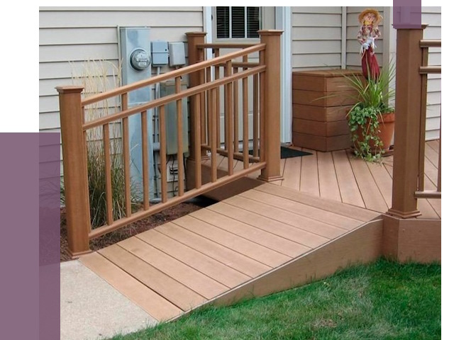 Пандус на крыльцо в Серове под ключ от 7754 руб. 