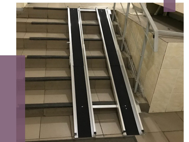 Установка пандуса в подъезд в Серове от 7958 руб. под ключ | ПРОЛЁТ-Срв