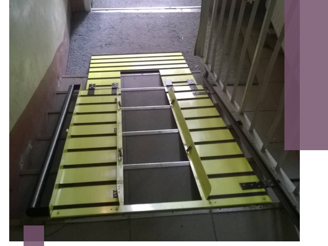 Профессиональный монтаж пандуса в подъезд в Серове