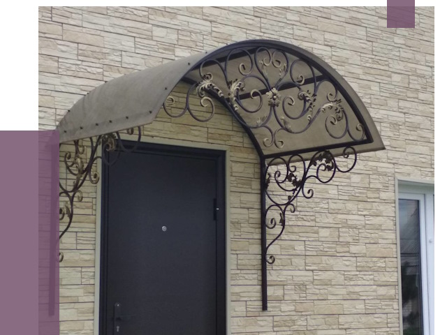 Ремонт козырьков в Серове от 7396 руб.  | ПРОЛЁТ-Срв