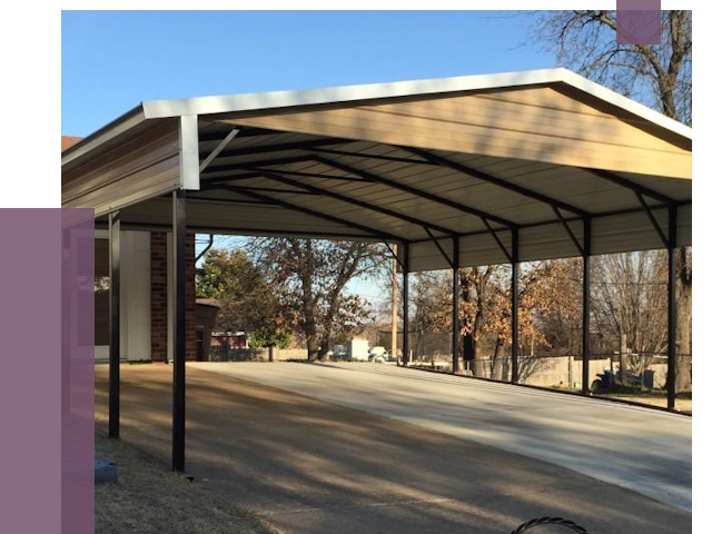 Двускатные навесы в Серове от 8009 руб.  | ПРОЛЁТ-Срв