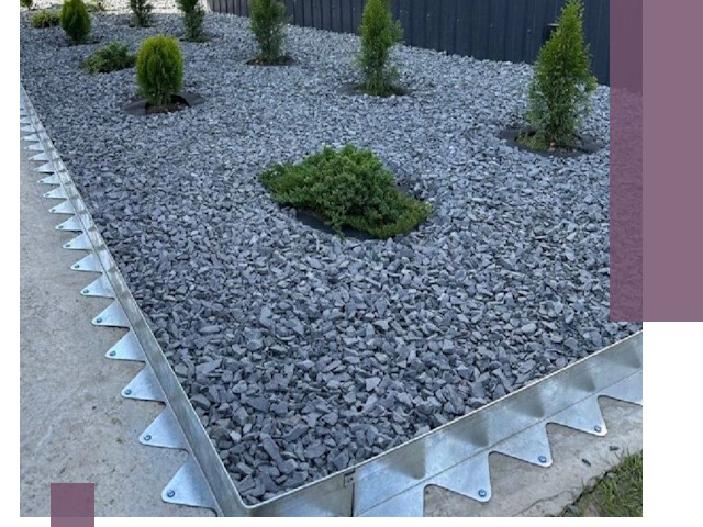 Оцинкованные металлические бордюры под заказ в Серове