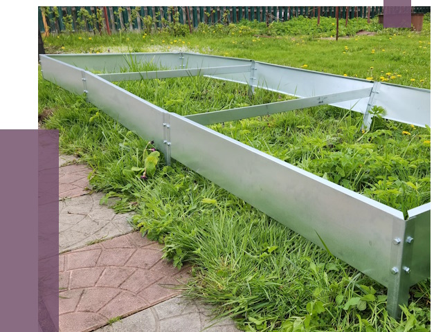 Металлические бордюры для грядок в Серове от 1785 руб. 