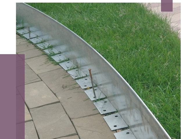 Металлические бордюры для тротуаров в Серове от 8672 руб.