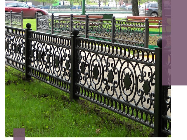 Секционные газонные ограждения под ключ в Серове