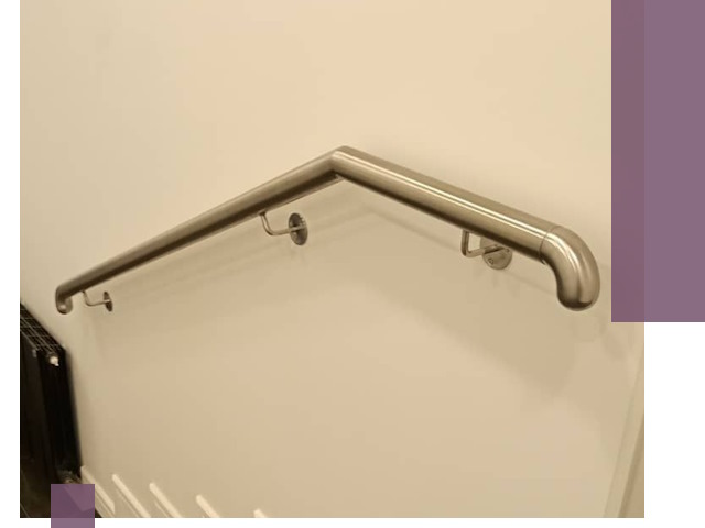 Изготовление пристенных поручней в Серове под ключ за сроки