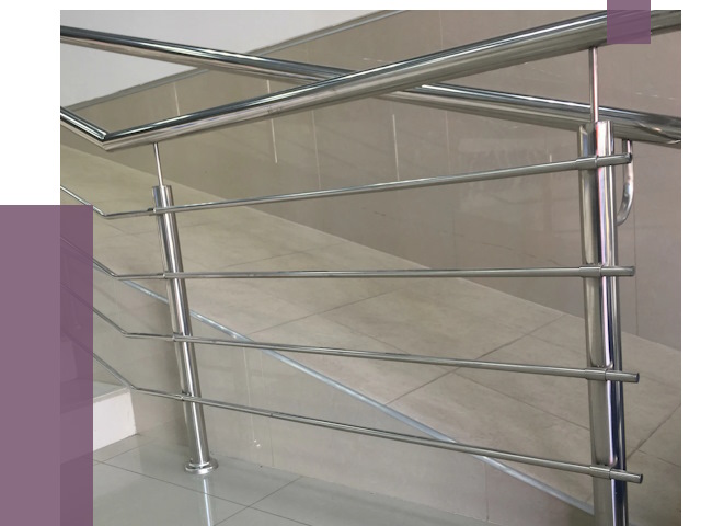 Изготовление поручней из нержавеющей стали в Серове